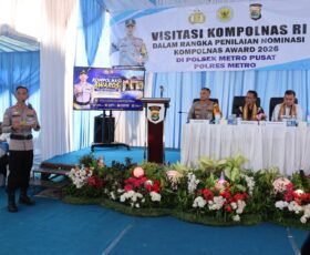 Kompolnas RI Lakukan Visitasi ke Polsek Metro Pusat Dalam Penilaian Kompolnas Awards 2026