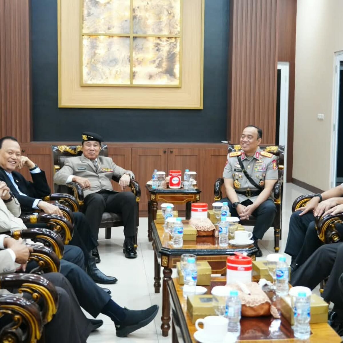 Momen Istimewa Hari Juang Polri, Para Mantan Kapolri dan Wakapolri Berkumpul di Mabes Polri