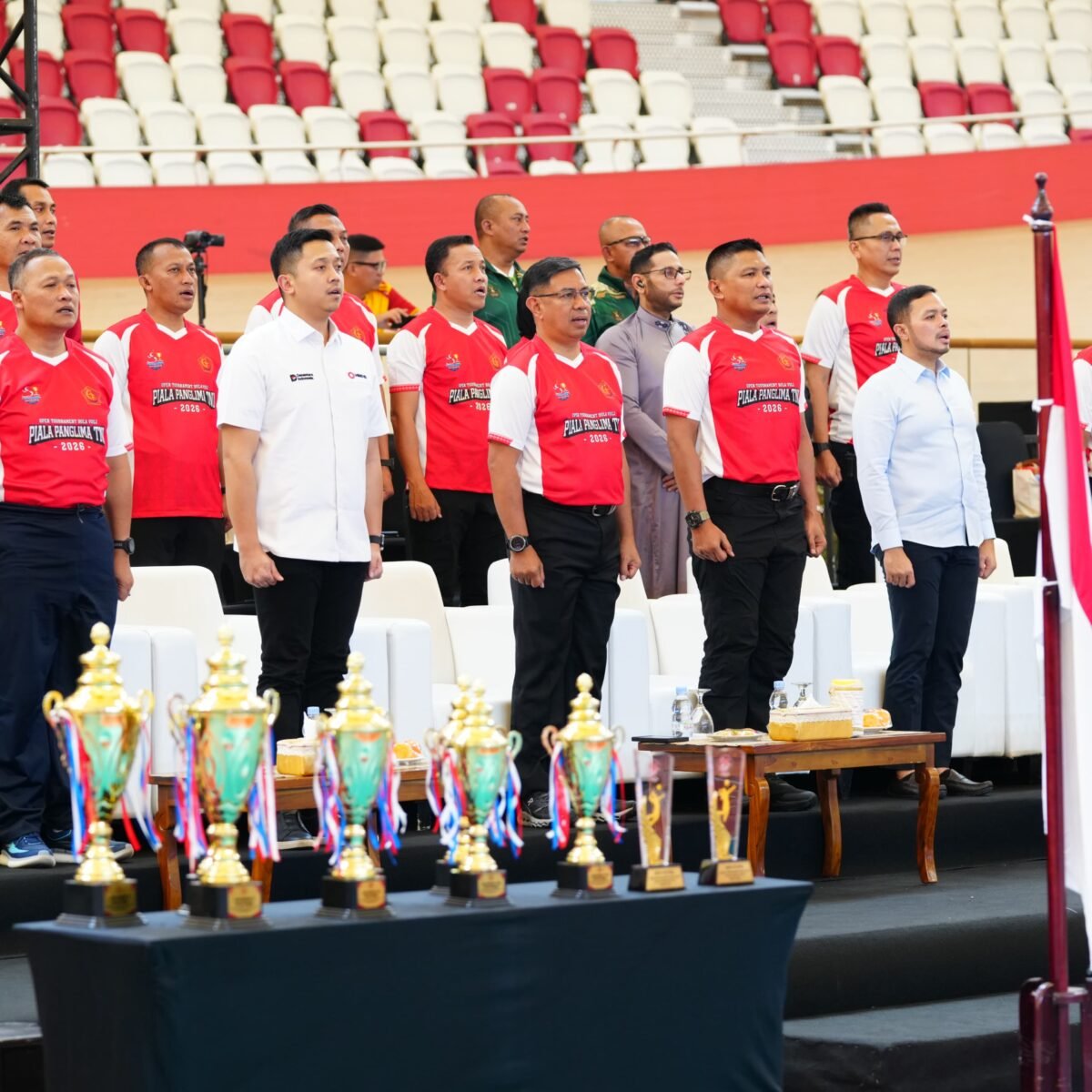 Aspers Panglima TNI Buka Open Tournament Bola Voli Piala Panglima TNI Tahun 2026