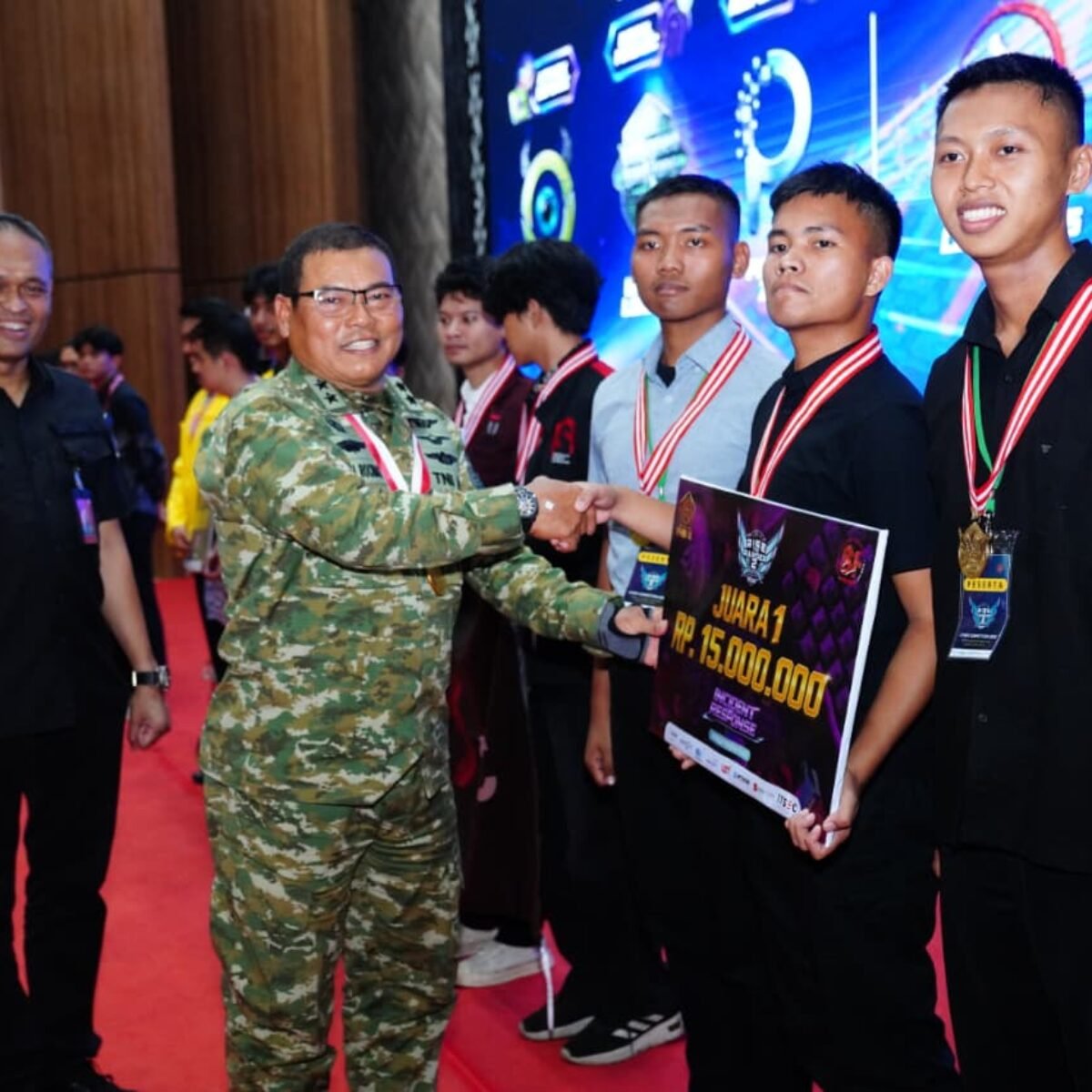 Askomlek Panglima TNI Tutup Rise The Ranger 2 Cyber Competition 2026