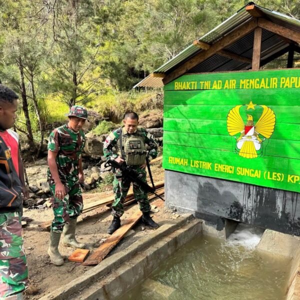 PLTMH Hadir di Kampung Tabukeker, Buka Akses Listrik dan Air Bersih bagi Masyarakat