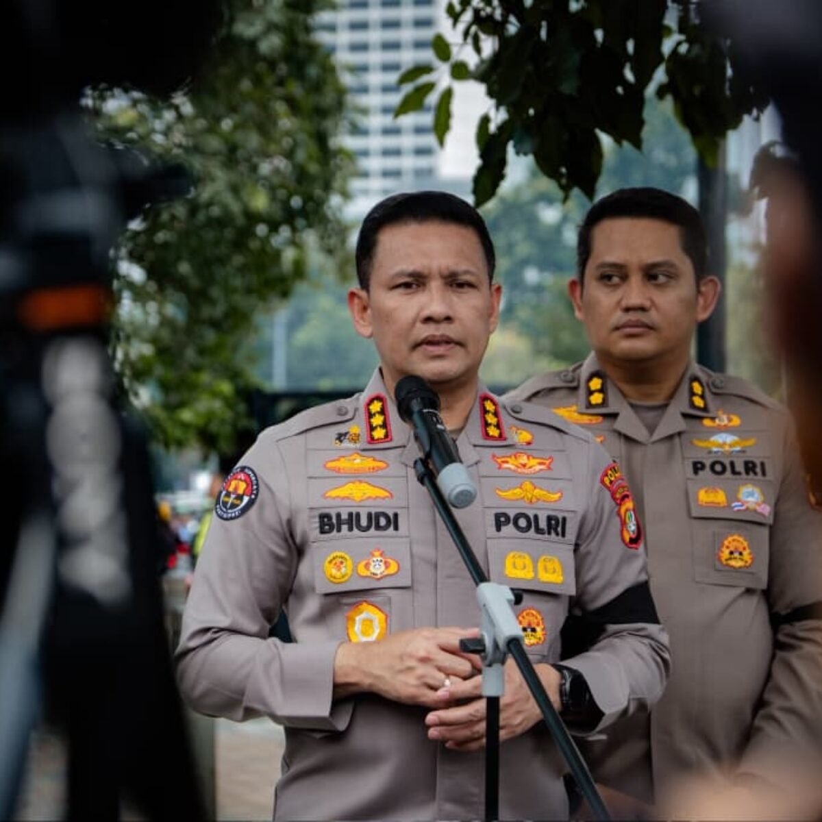 Polda Metro Jaya Siapkan Layanan Kesehatan bagi Masyarakat dalam Kegiatan Penyampaian Aspirasi