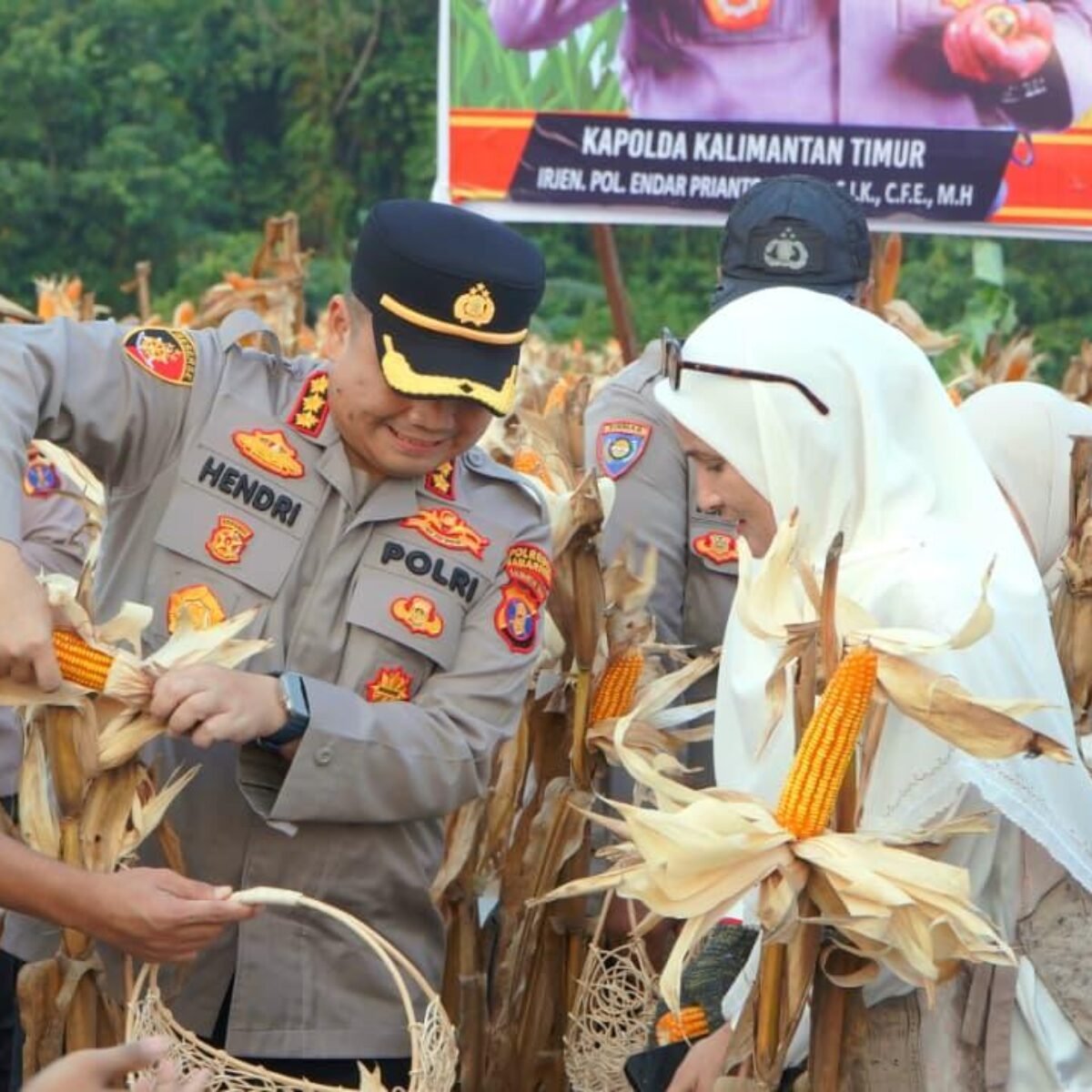 Musim Kemarau Tidak Jadi Kendala, Lahan Pertanian Tetap Produktif Untuk Panen Jagung Kuartal II Tahun 2026, Polresta Samarinda Dorong Ketahanan Pangan