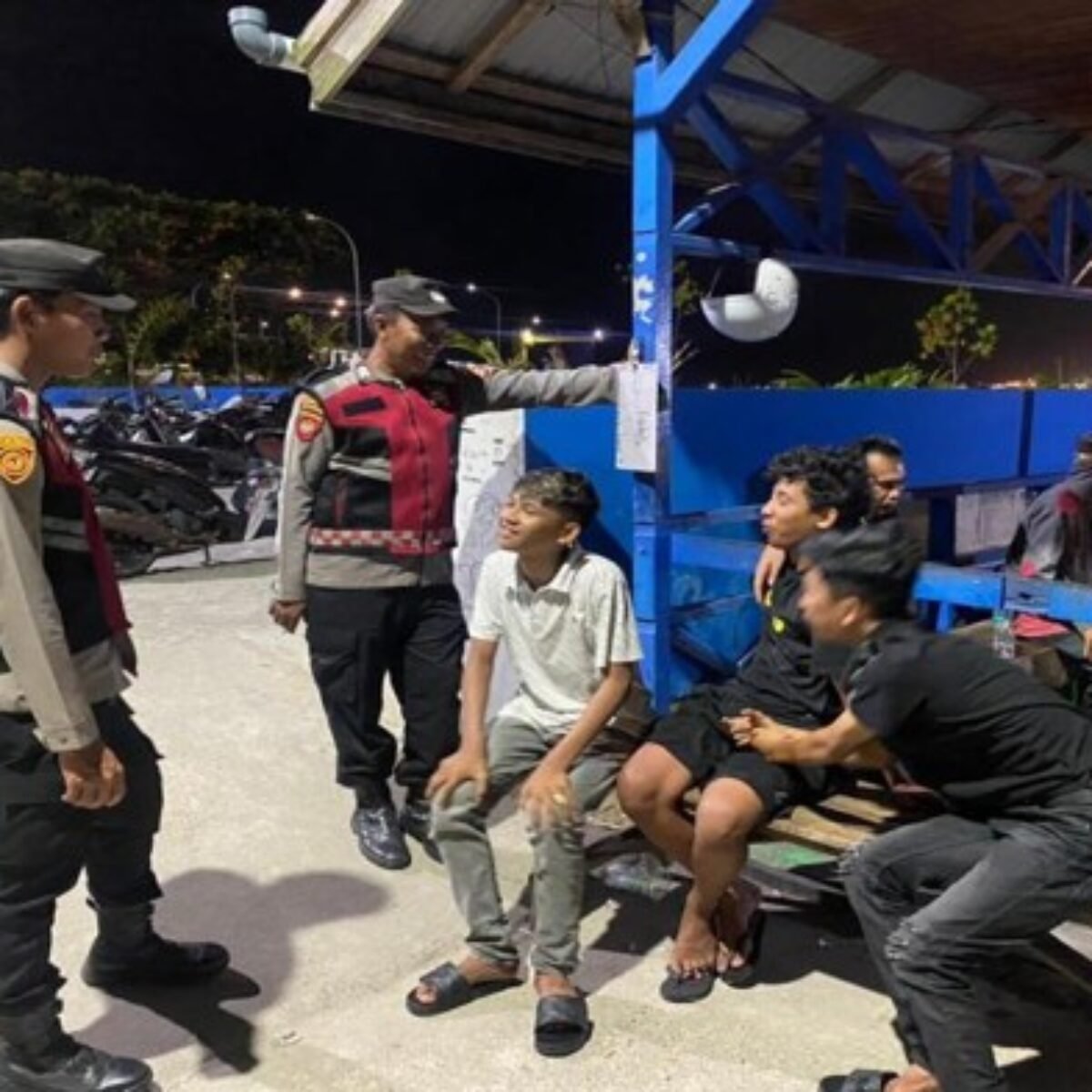 Menjaga Kamtibmas Tetap Kondusif, Polsek PPU Nyasar Sejumlah Lokasi Untuk Perkuat Kedekatan Dialogis Dengan Warga