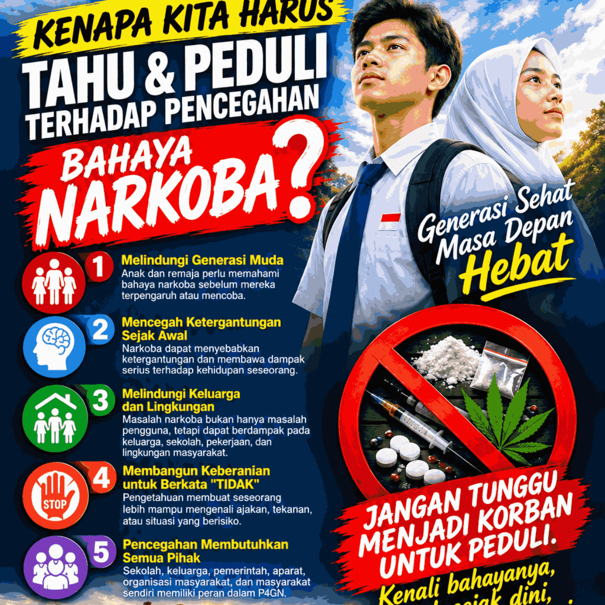 Ketua DPD GANI Jabar: Jangan Tunggu Ada Korban, Cegah Narkoba Sejak Dini dari Lingkungan Terdekat