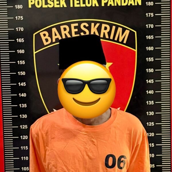 62 Tahun Diamankan Polsek Teluk Pandan, Diduga Bakar lahan