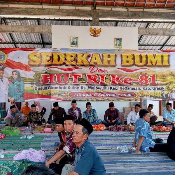 Sedekah Bumi Dusun Glombok Kulon Digelar Meriah, Kesenian Ludruk Karya Budaya Jadi Hiburan Warga