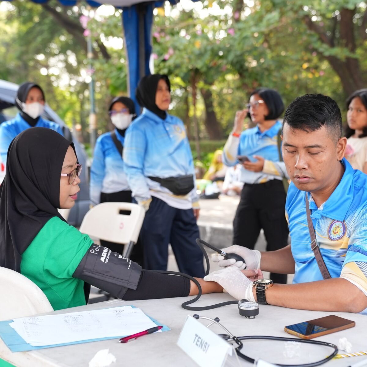 Sambut HUT ke-81 TNI, Bhakti Kesehatan TNI Layani Masyarakat di Jakarta