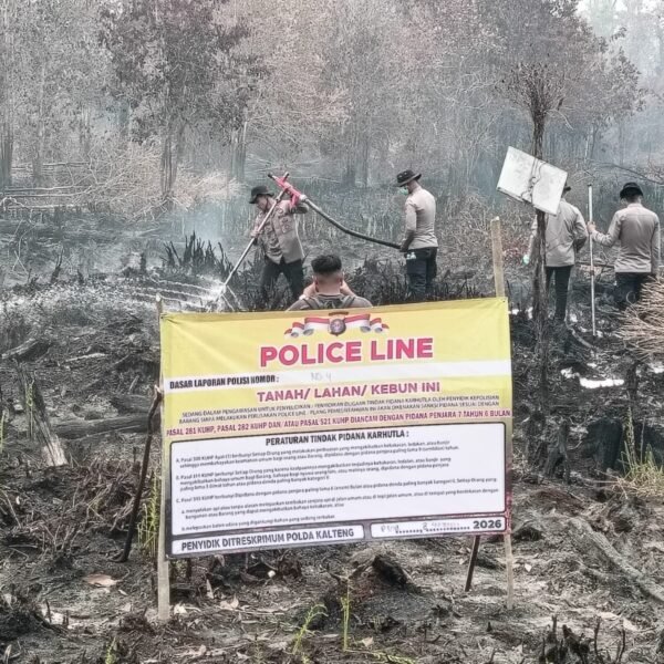 Kasus Karhutla di Kalteng, Kapolda : 25 Tersangka Berhasil Diamankan dan 1 Korporasi di Kotim Naik ke Tahap Penyidikan