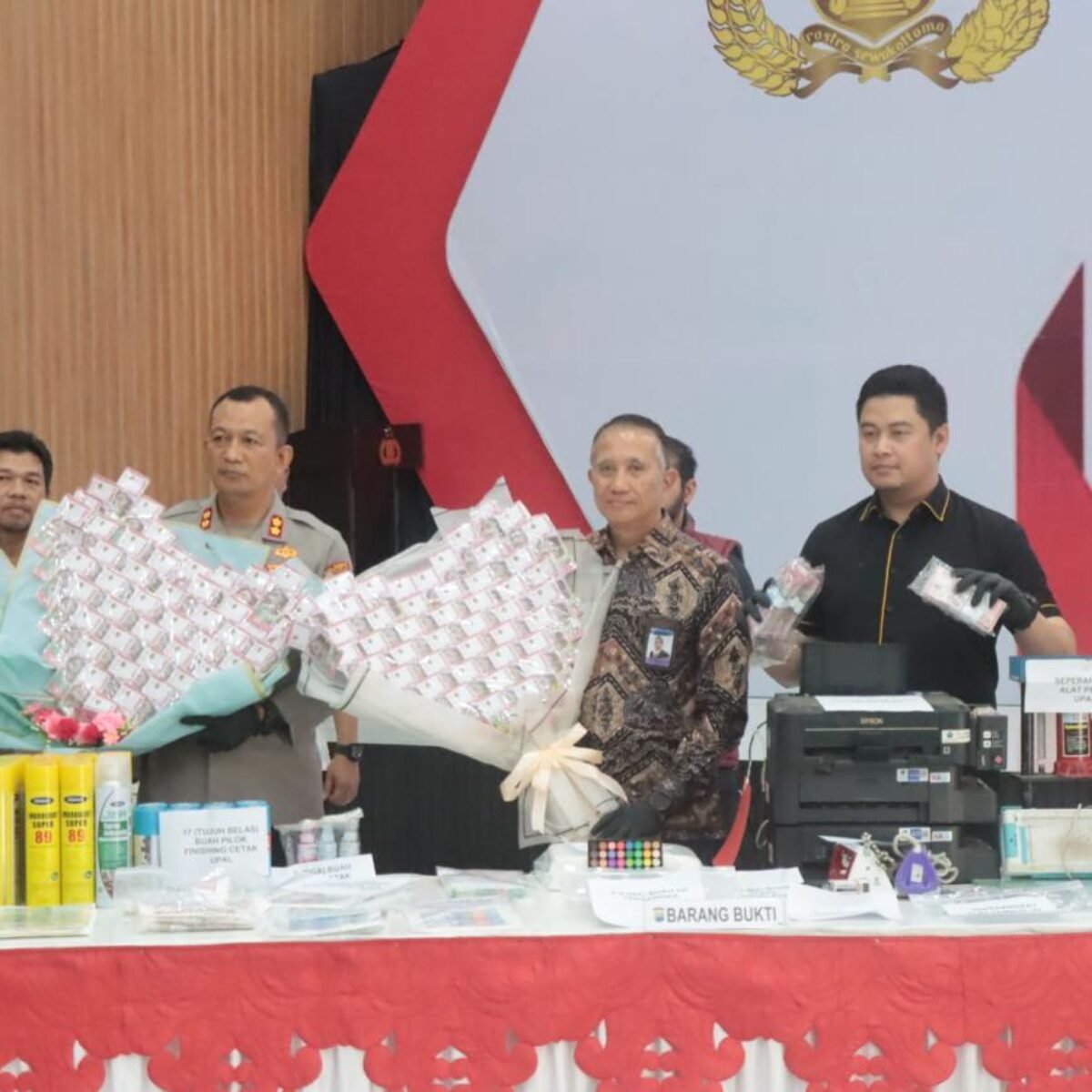 Polresta Sidoarjo Ungkap Jaringan Upal Lintas Provinsi Amankan 3 Tersangka