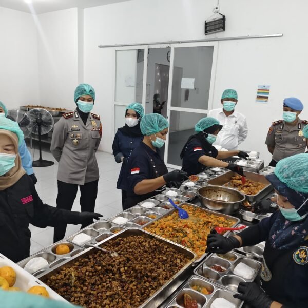 Jaga mutu Makanan Bergizi, Polresta Deli Serdang Lakukan Cek rutin Bertahap