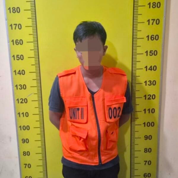 Coba Kelabui Petugas dengan simpan Narkoba di balutan tisu, Pria berinisial RPP di tangkap Sat Narkoba Polresta DS