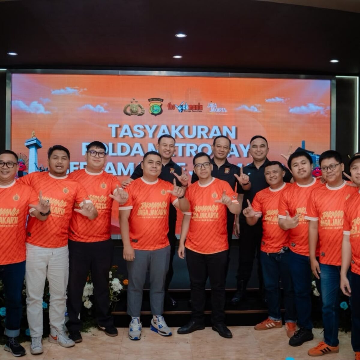 The Jakmania Apresiasi Polda Metro Jaya atas Sinergi yang Terus Terbangun