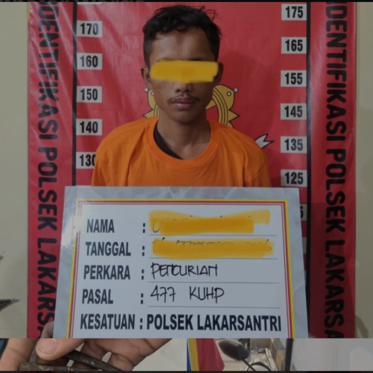 Polsek Lakarsantri Tangkap Pelaku Curanmor Eksekusi Di Minimarket Di Hajar warga