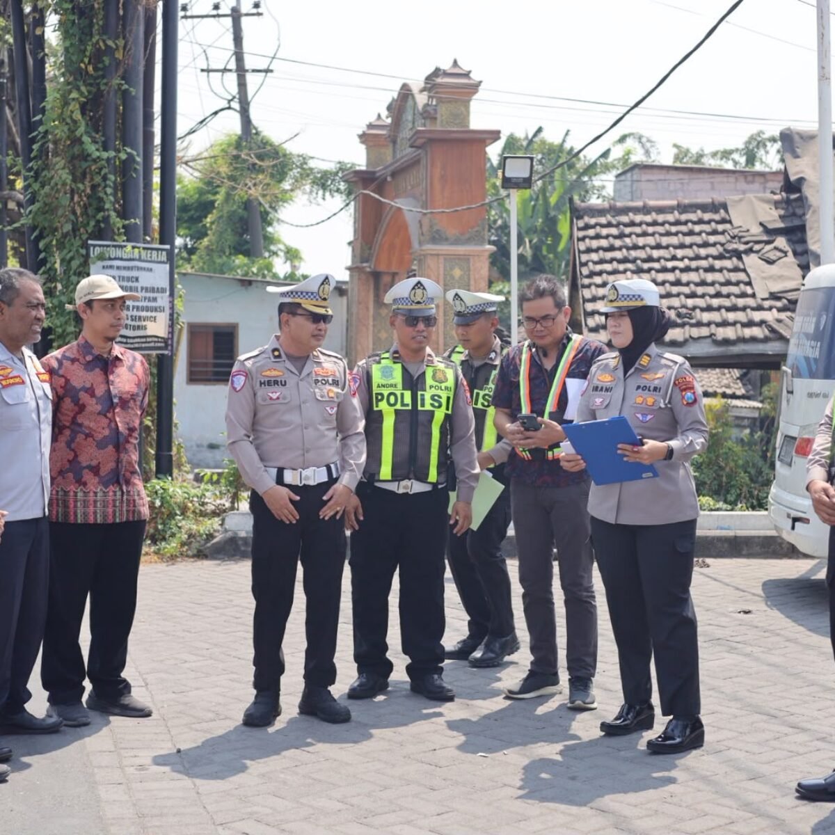 Jalan Raya Krikilan Driyorejo Dikaji sebagai Blackspot, Satlantas Polres Gresik Gandeng Tim Ahli